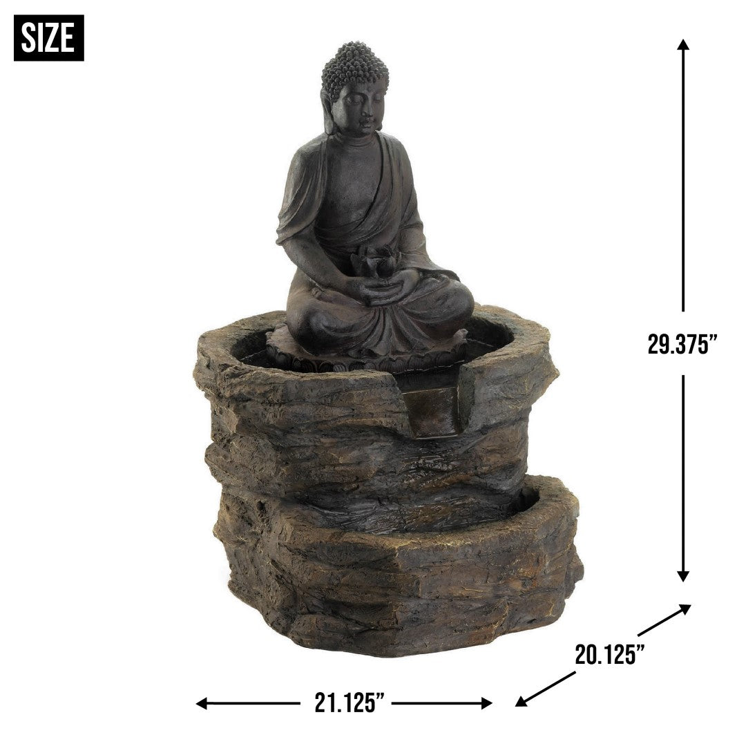 Zen Buddha Fountain (Incl. Pump) 