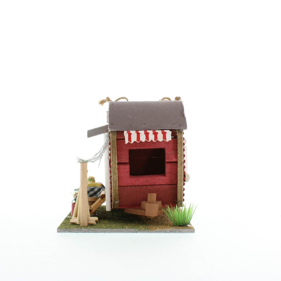 Red Trailer Birdhouse 