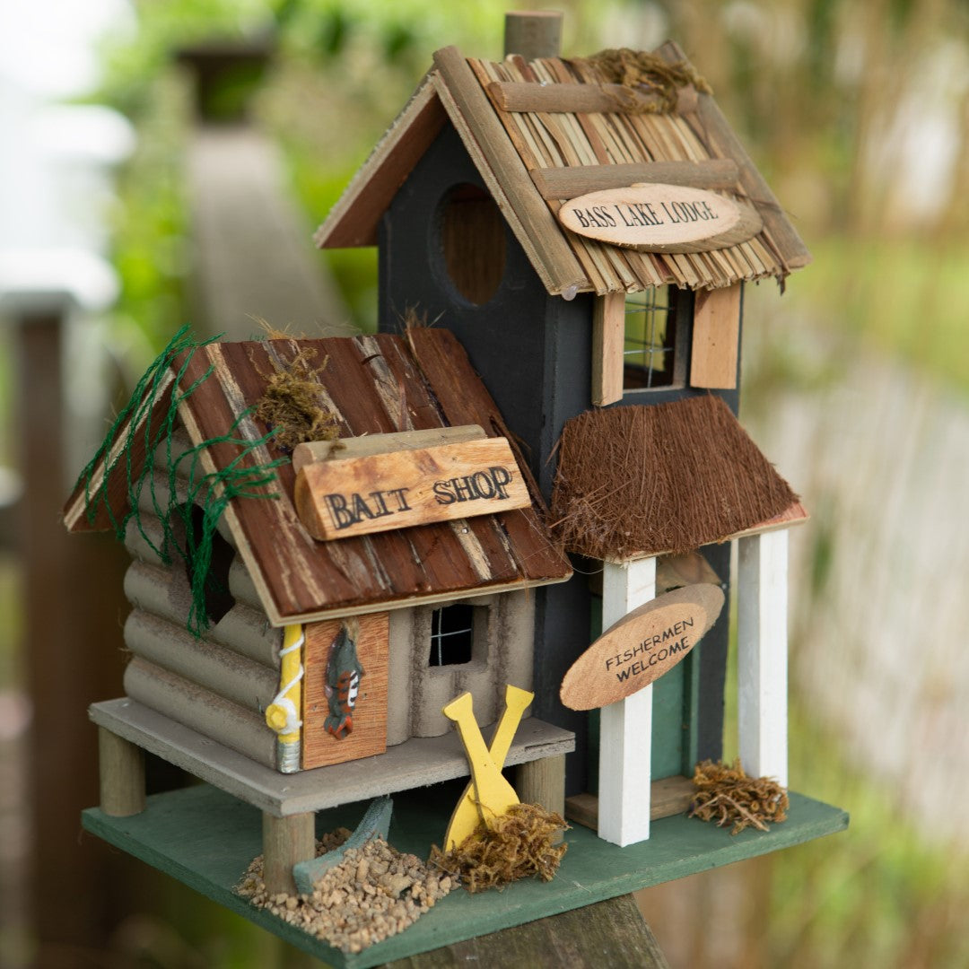 Bass Lake Lodge Birdhouse 