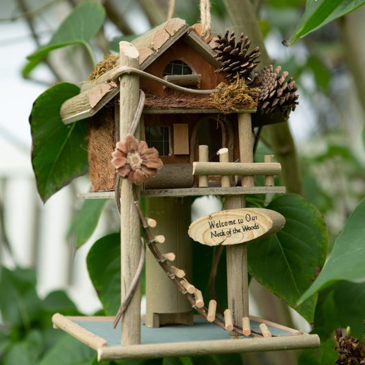 Tree House Bird Feeder 