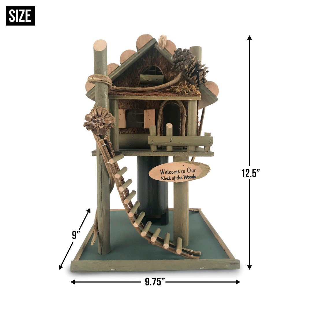 Tree House Bird Feeder 