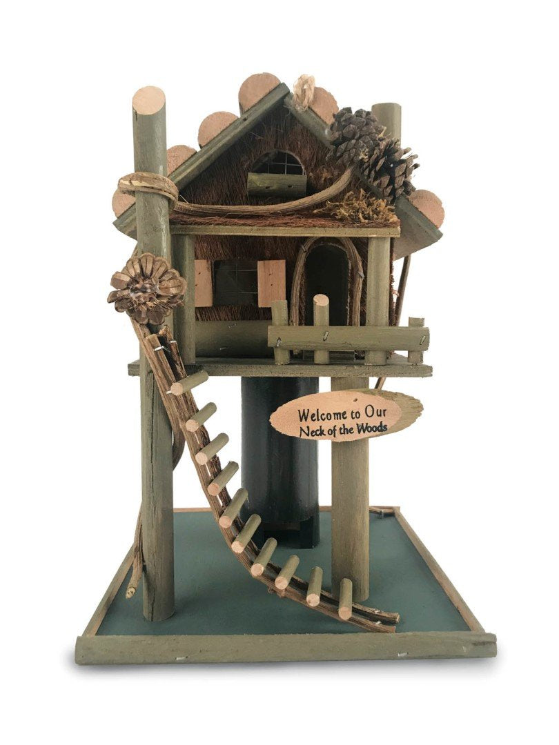 Tree House Bird Feeder 