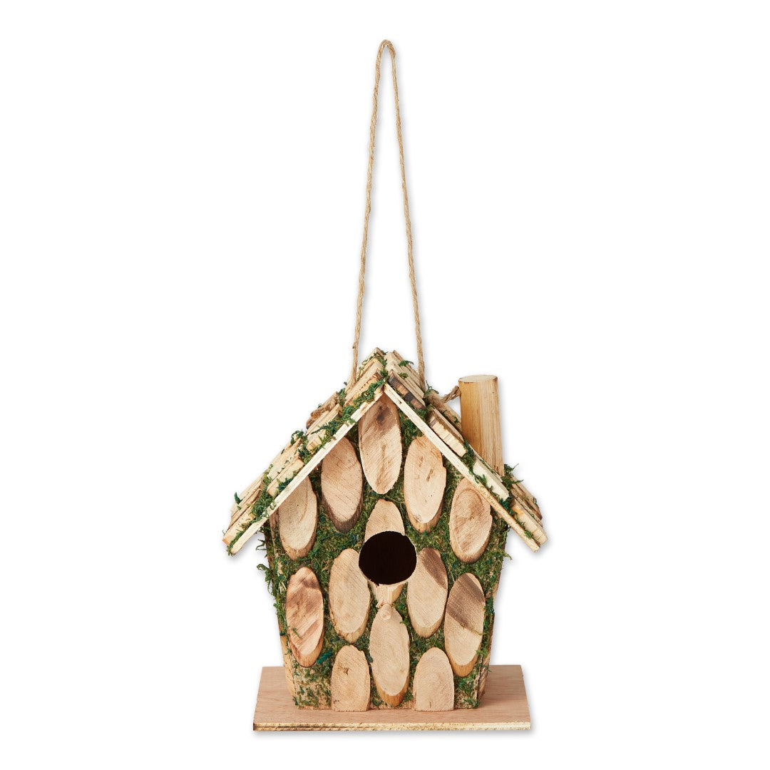 Moss-Edged Birdhouse 