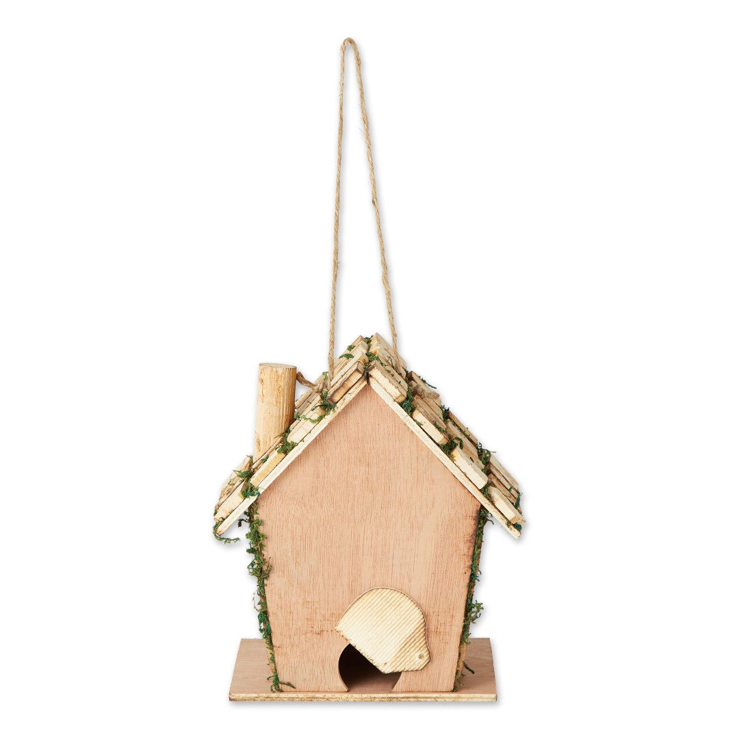 Moss-Edged Birdhouse 