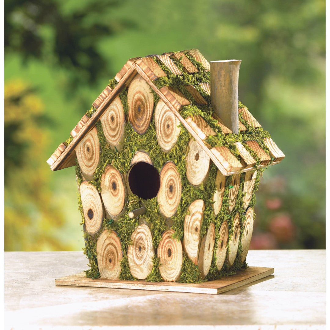 Moss-Edged Birdhouse 