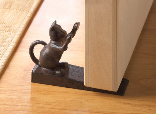 Cat Scratching Door Stopper 