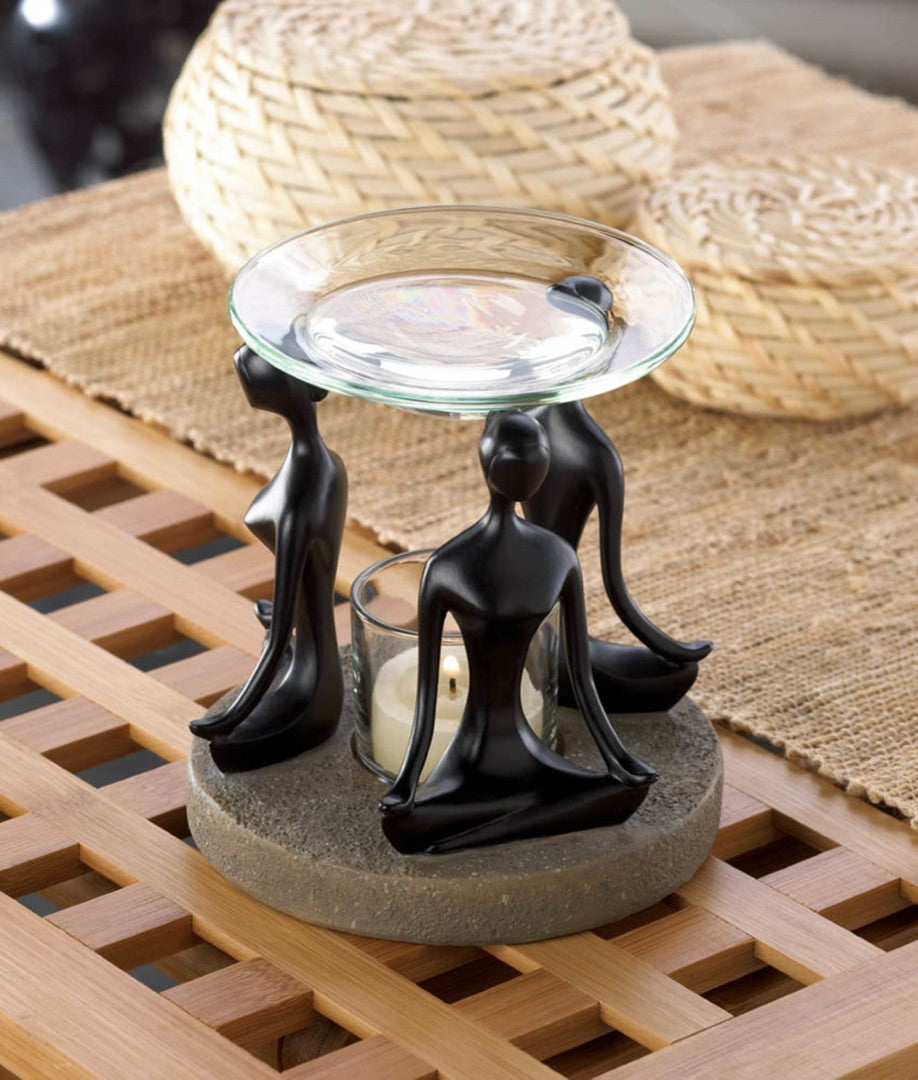 Yoga Position Oil Warmer 