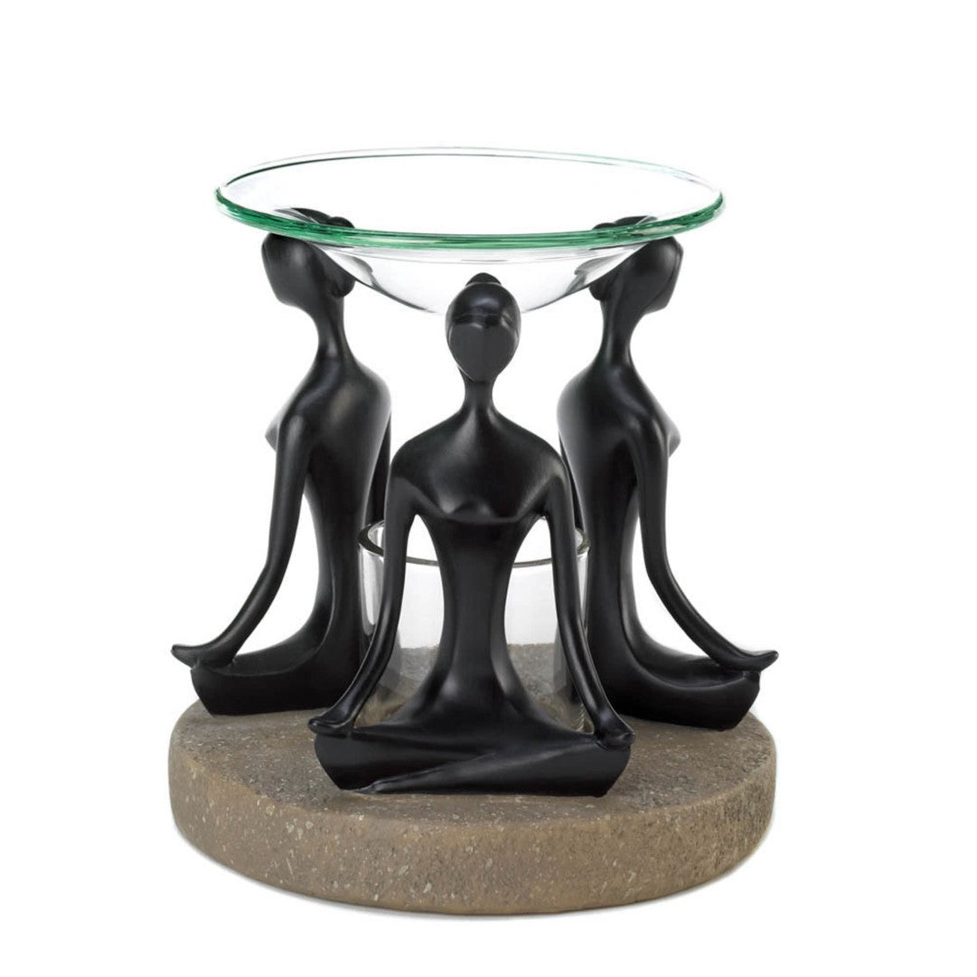 Yoga Position Oil Warmer 