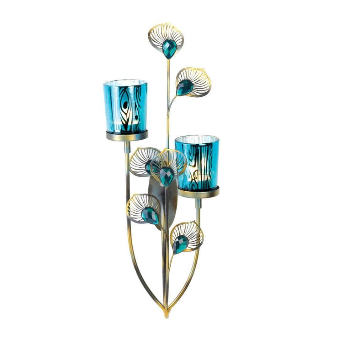 Peacock Plume Wall Sconce 