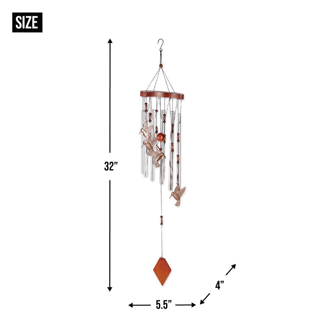 Hummingbird Flutter Wind Chimes 