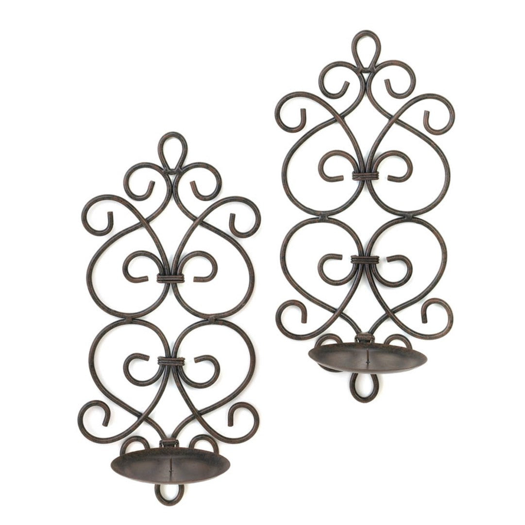 Scrollwork Wall Sconces 