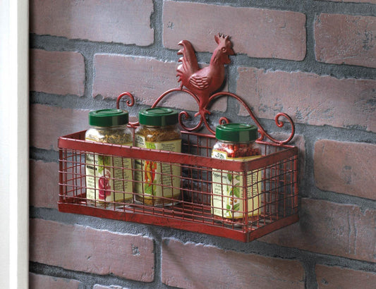 Red Rooster Single Wall Rack 