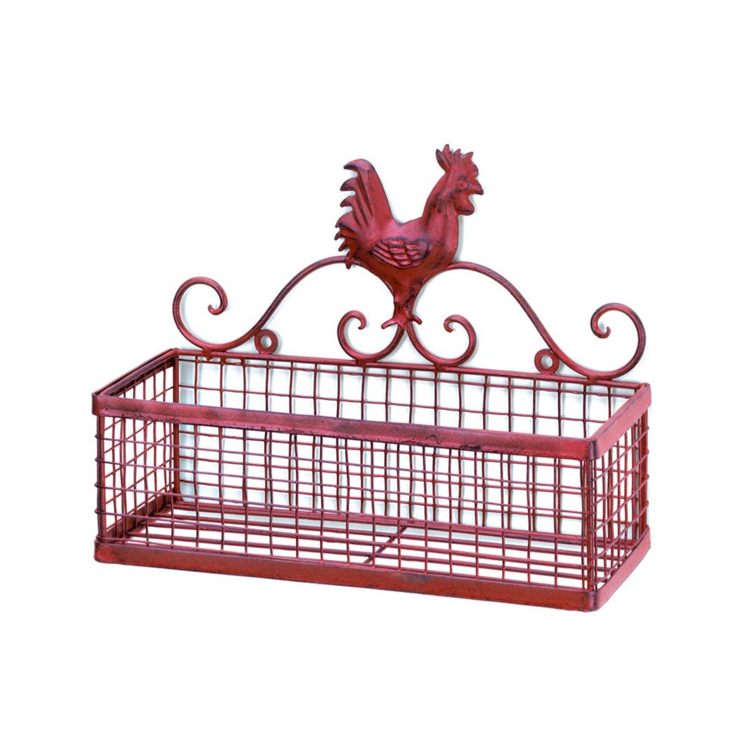 Red Rooster Single Wall Rack 