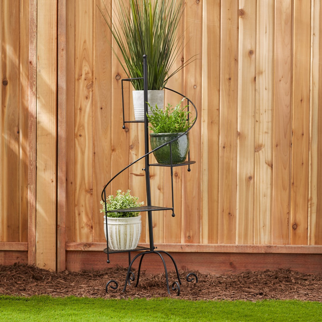 Spiral Showcase Plant Stand 