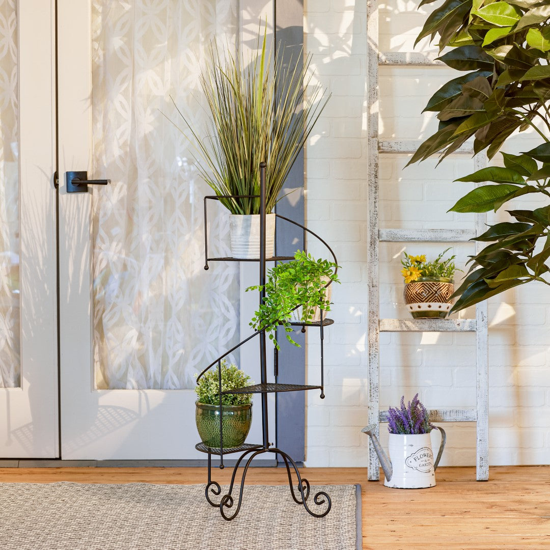 Spiral Showcase Plant Stand 