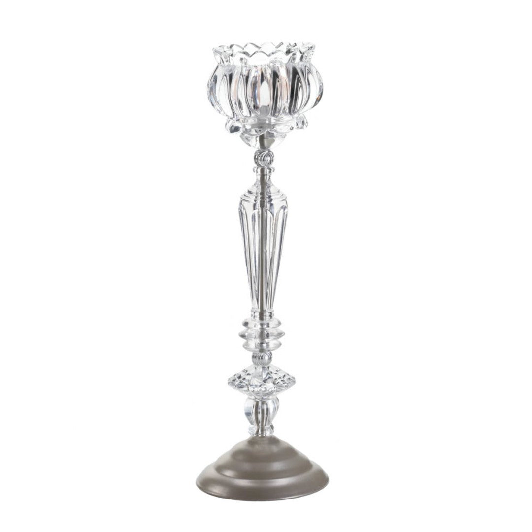 Crystal Flower Candle Stand 