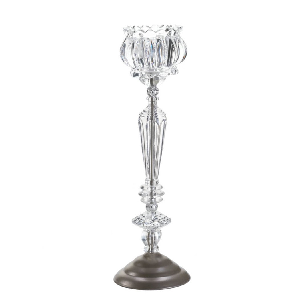 Crystal Flower Candle Stand 