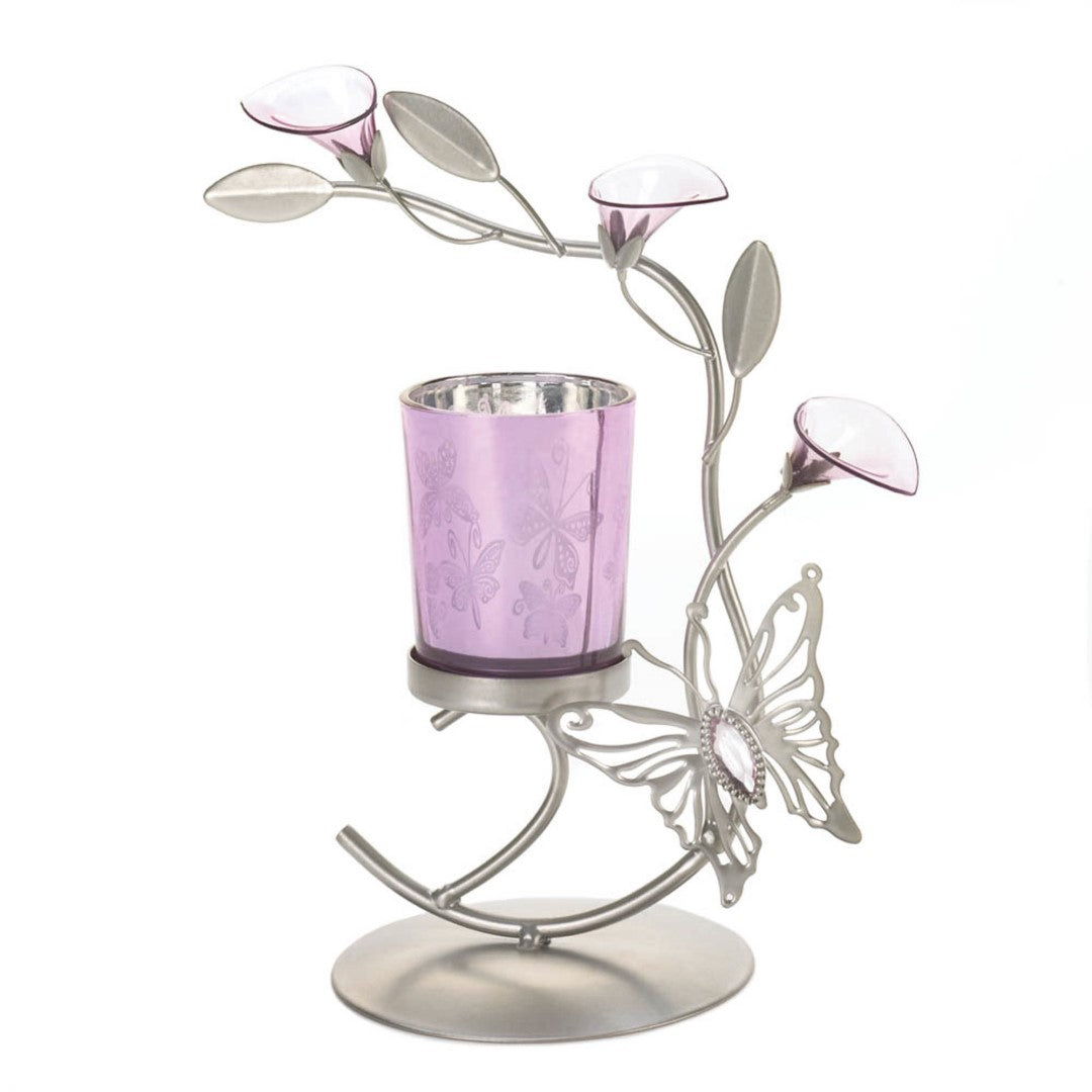 Butterfly Lily Candleholder 