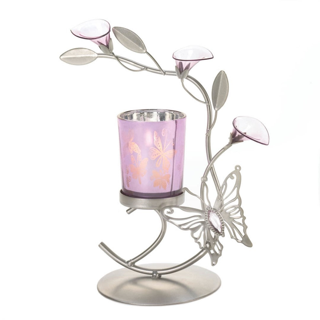 Butterfly Lily Candleholder 