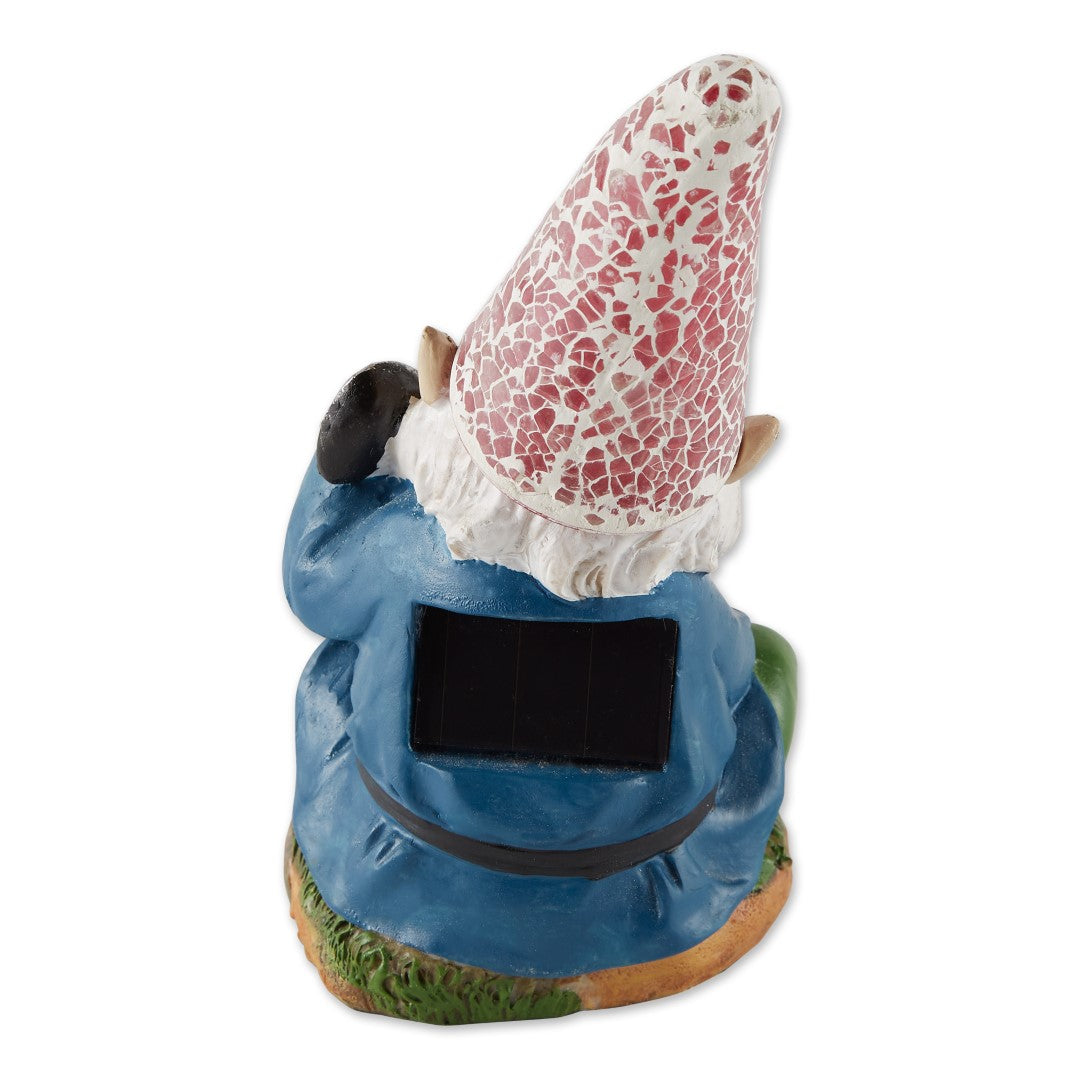 Gardening Gnome Solar Statue 