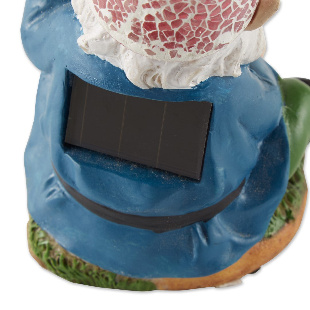 Gardening Gnome Solar Statue 