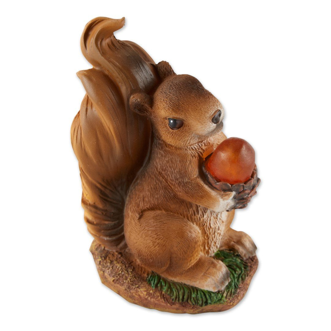 Squirrel Solar Statue 