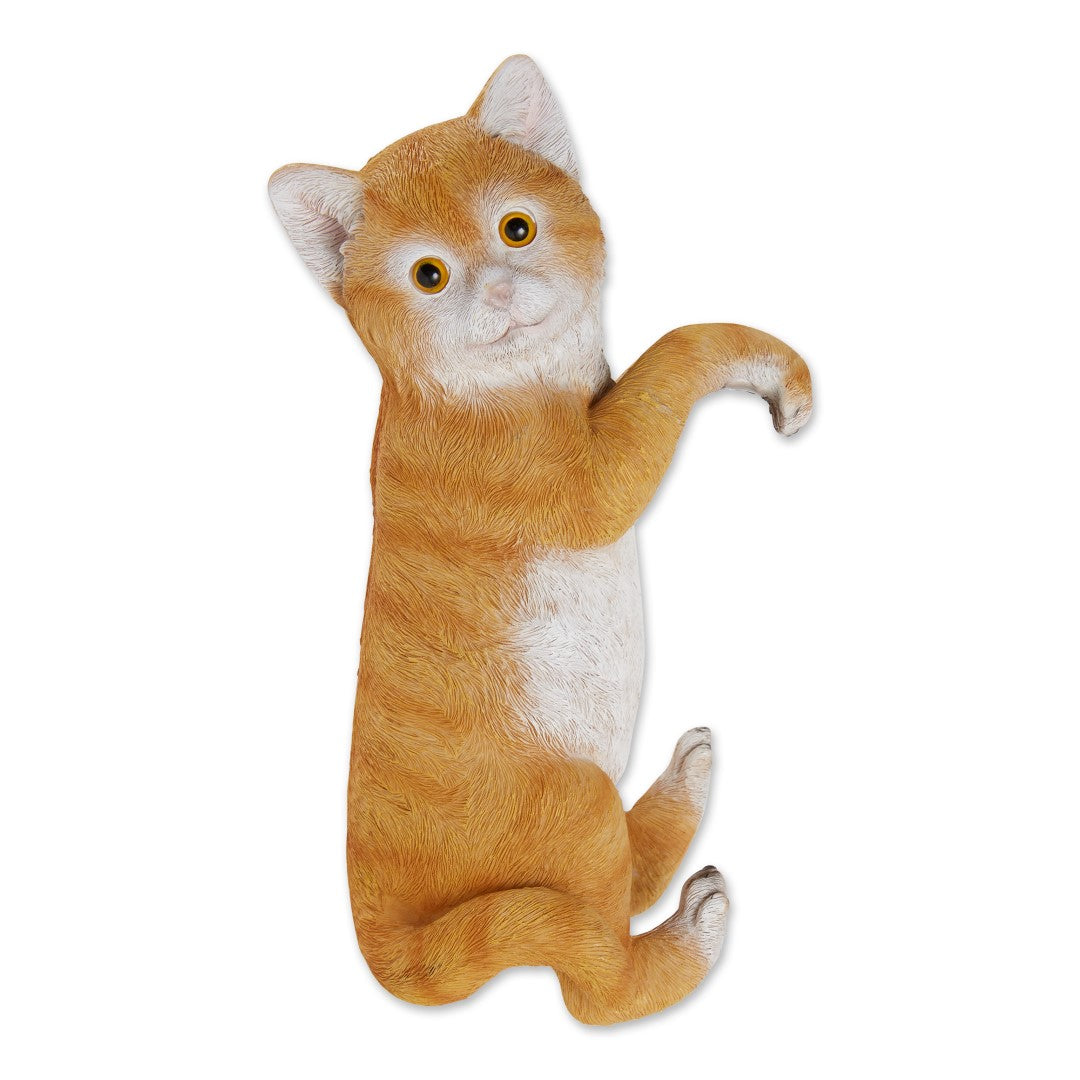 Climbing Cat Amber Decor 