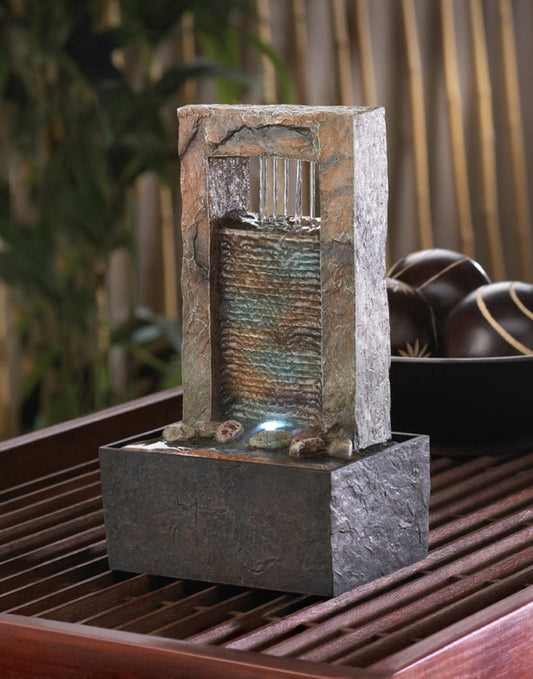 Cascading Water Tabletop Fountain (Incl. Pump) 