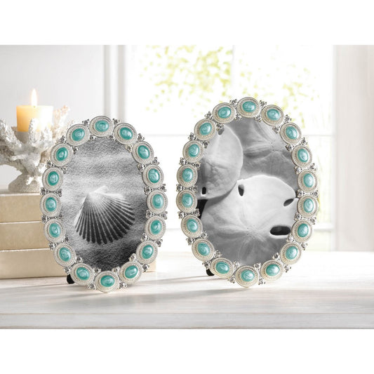 Sea Cabochon Photo Frame 4X6 