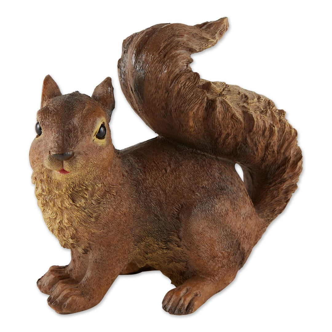 Curious Squirrel Garden Statue 