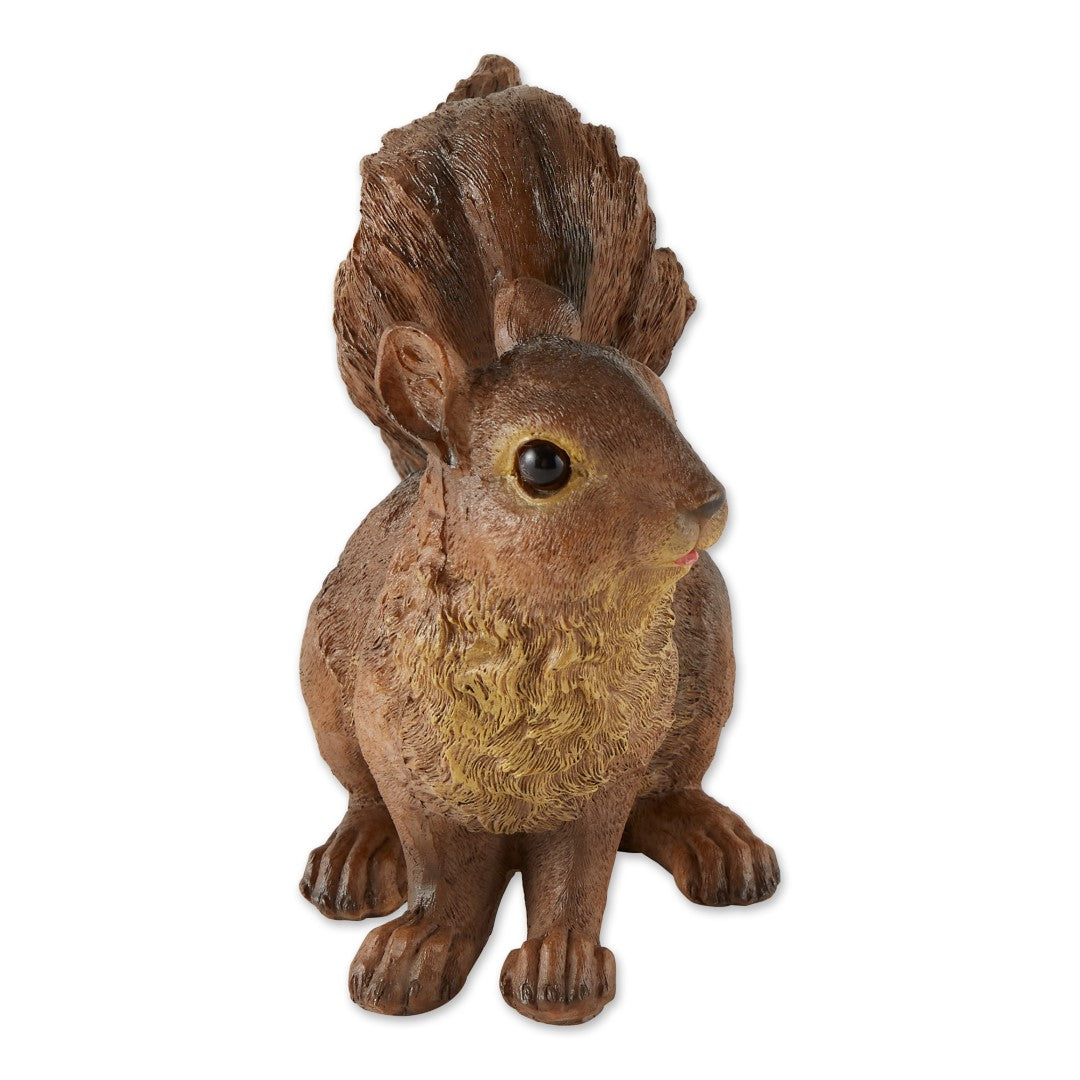 Curious Squirrel Garden Statue 