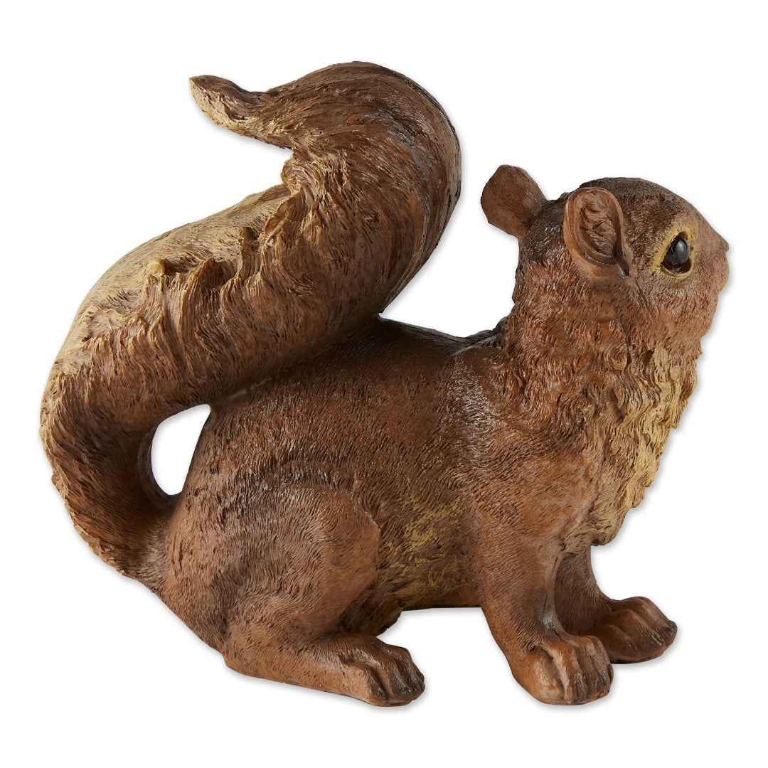 Curious Squirrel Garden Statue 