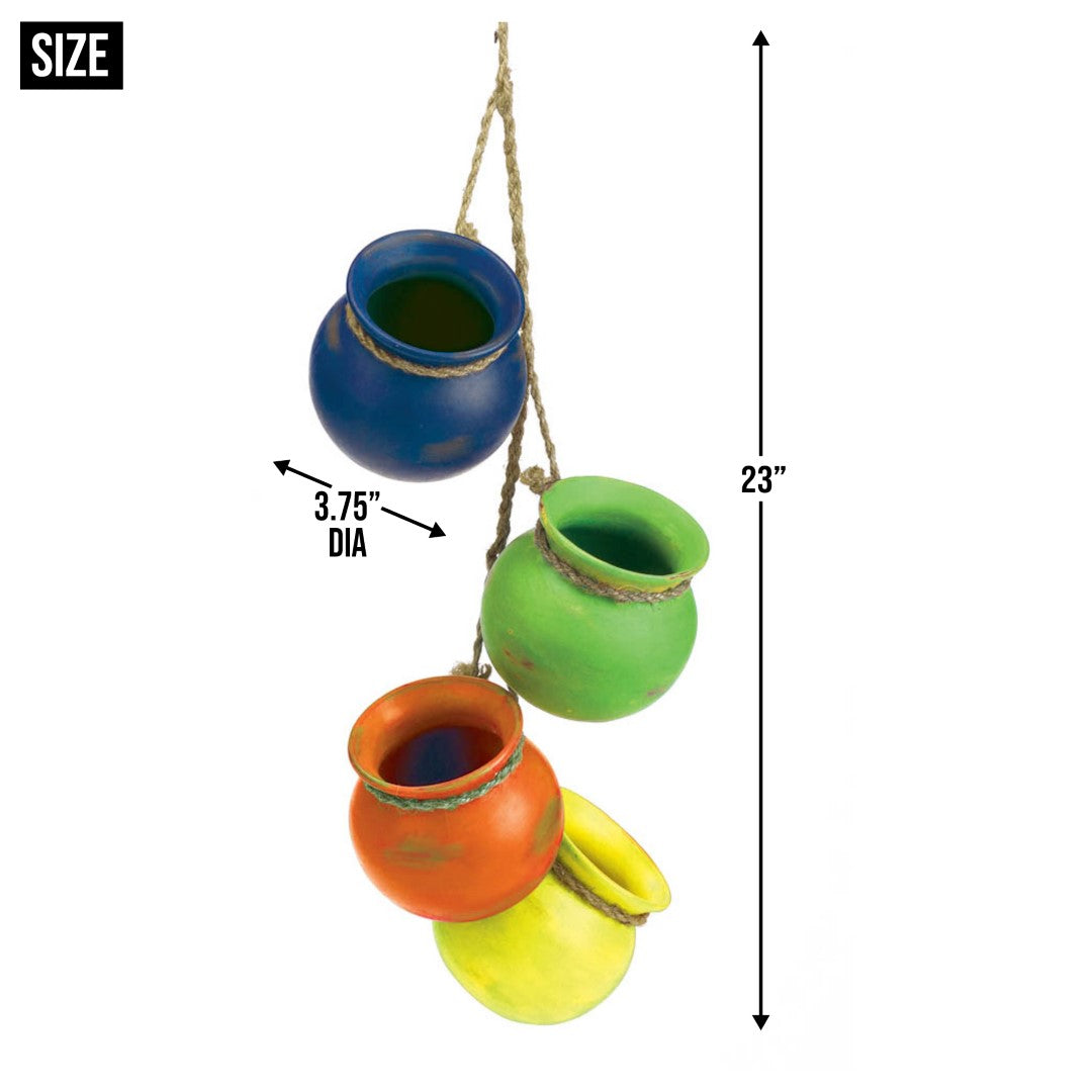 Fiesta Dangling Pots 