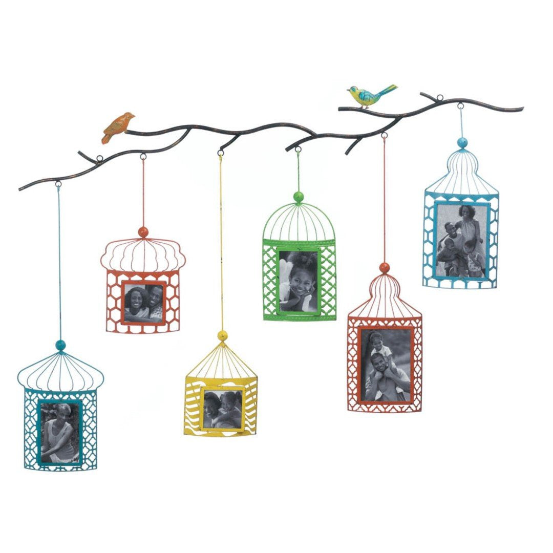 Birdcage Photo Frame Decor 