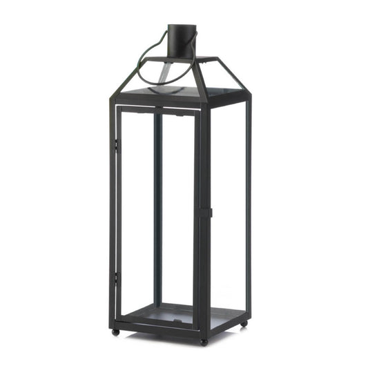 Midtown Large Black Lantern 