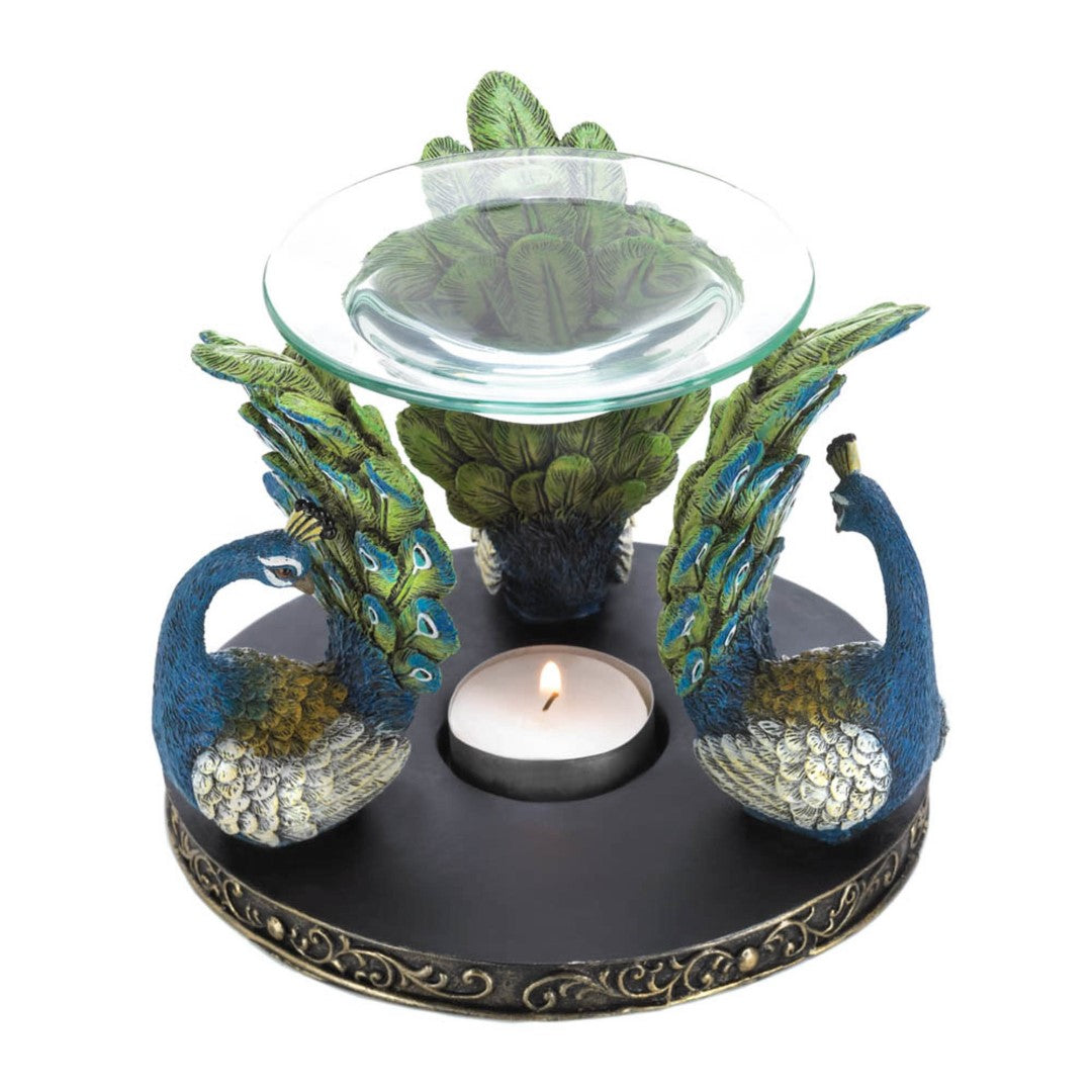 Peacock Plume Oil Warmer 