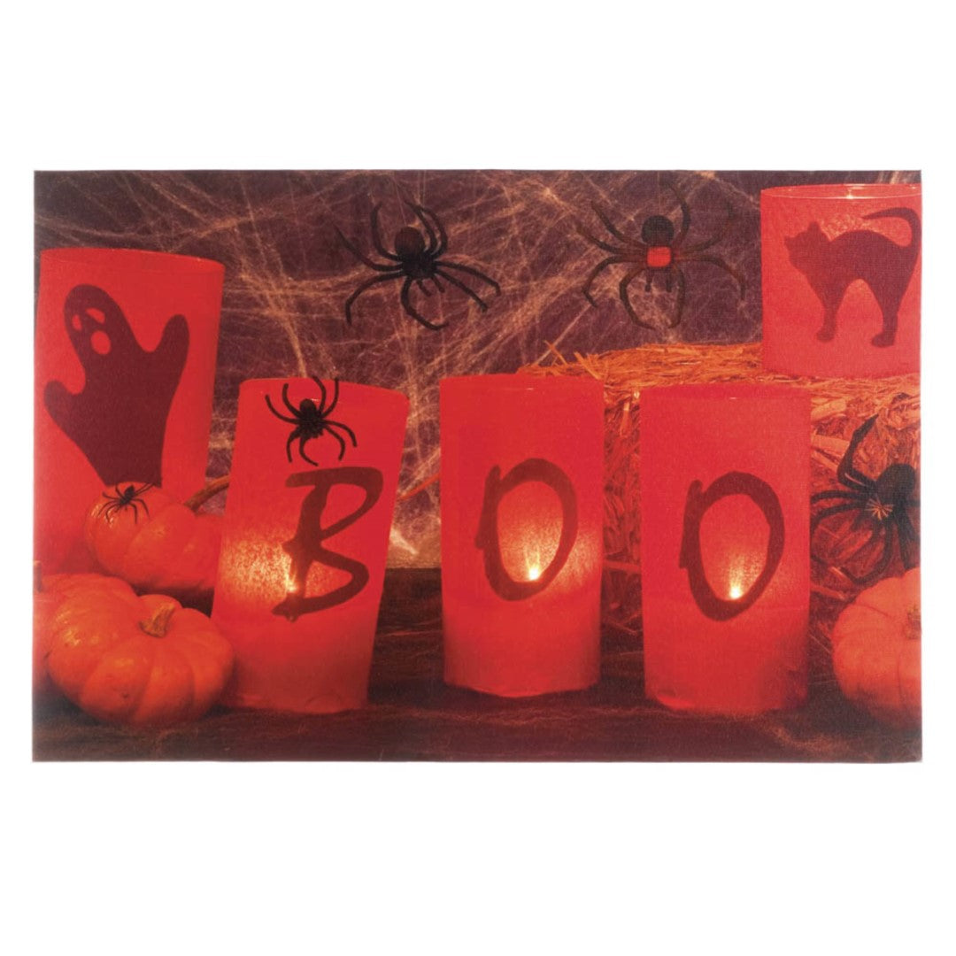 Boo Halloween Led Wall Art 