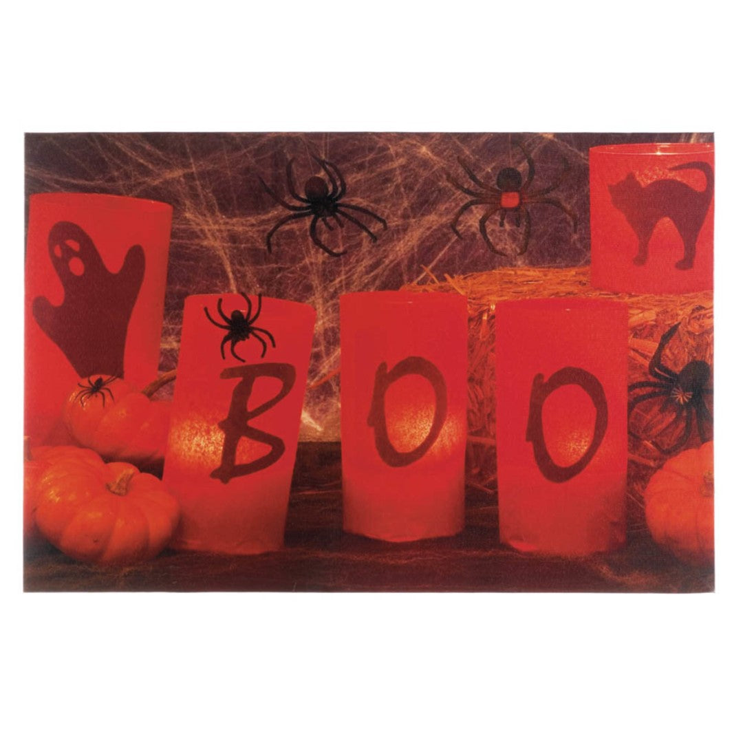 Boo Halloween Led Wall Art 