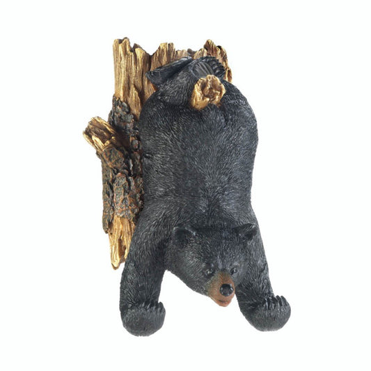 Bear Upside Down Wall Decor And Hooks 