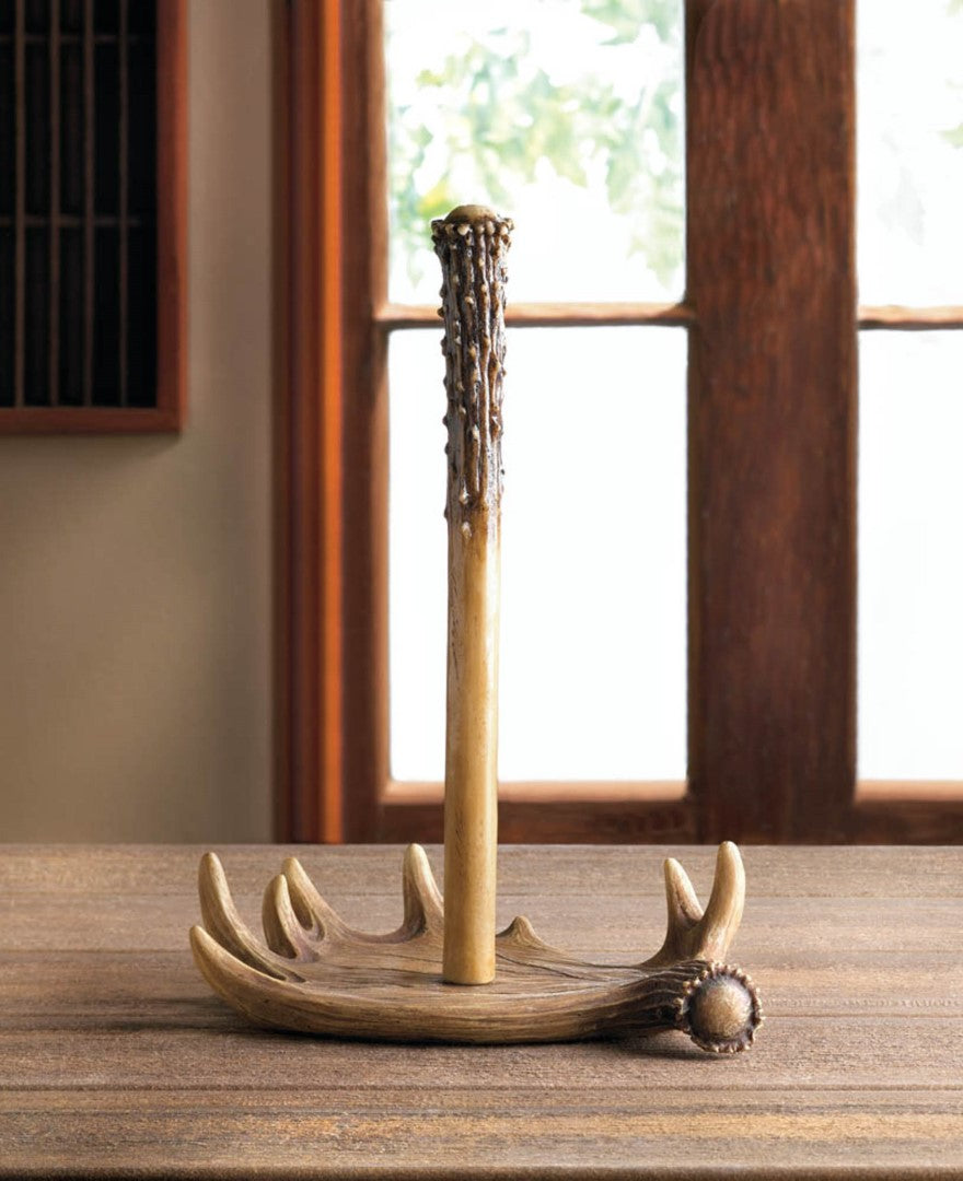 Moose Antler Paper Towel Holder 