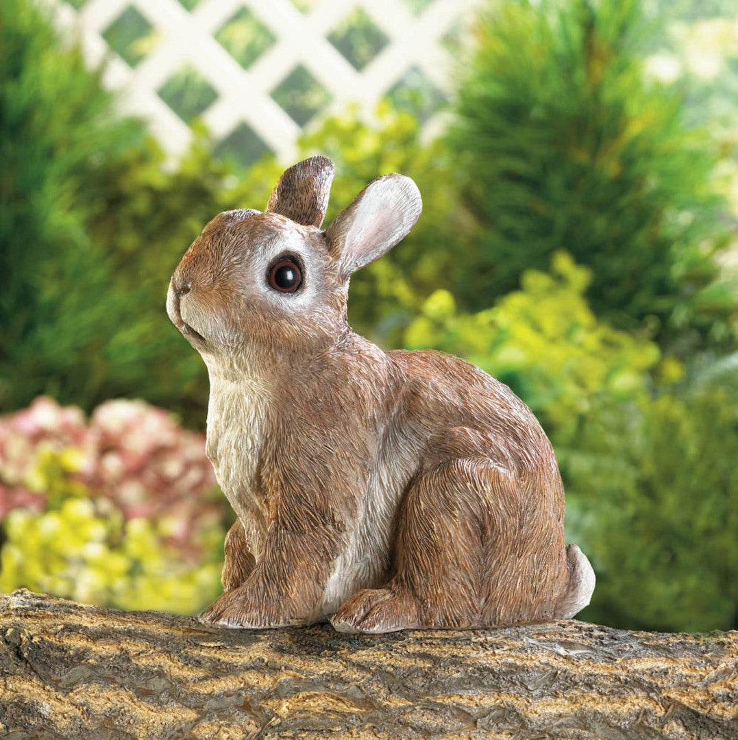 Garden Sitting Bunny Statue 