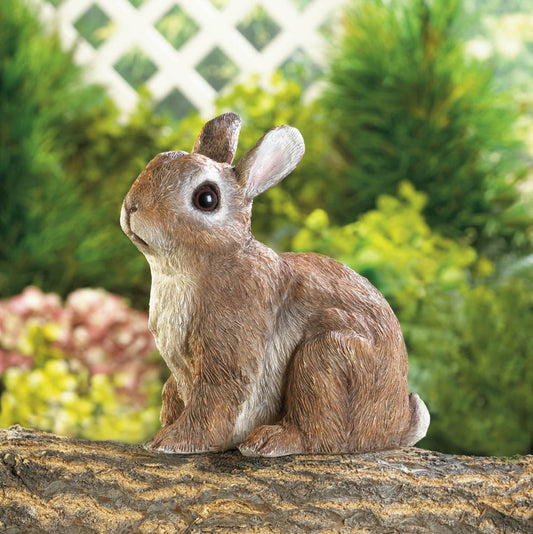 Garden Sitting Bunny Statue 