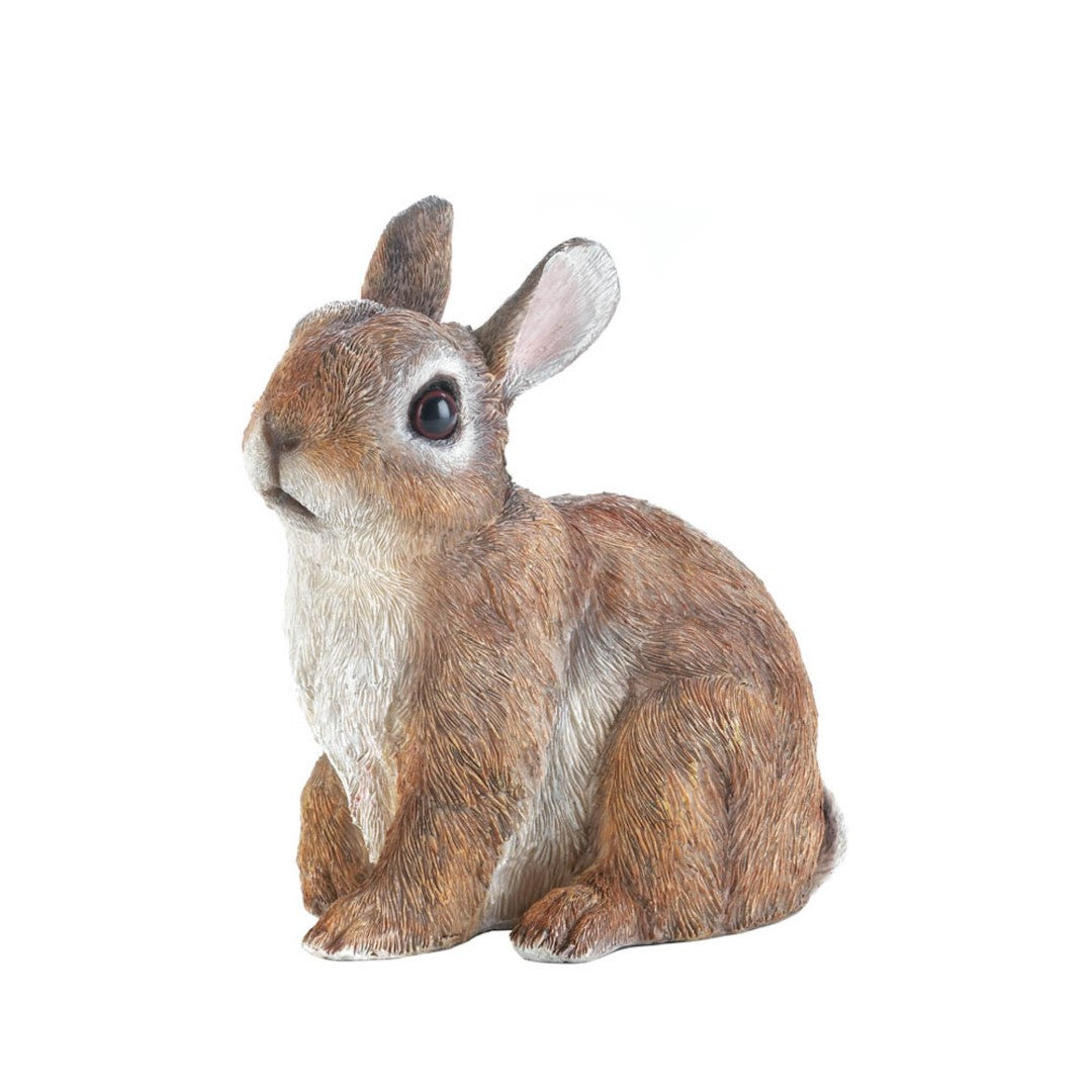 Garden Sitting Bunny Statue 