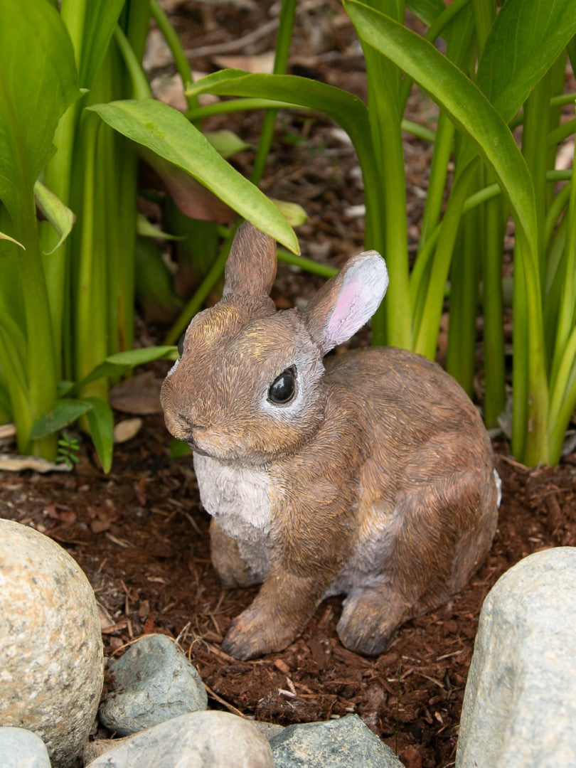 Garden Sitting Bunny Statue 