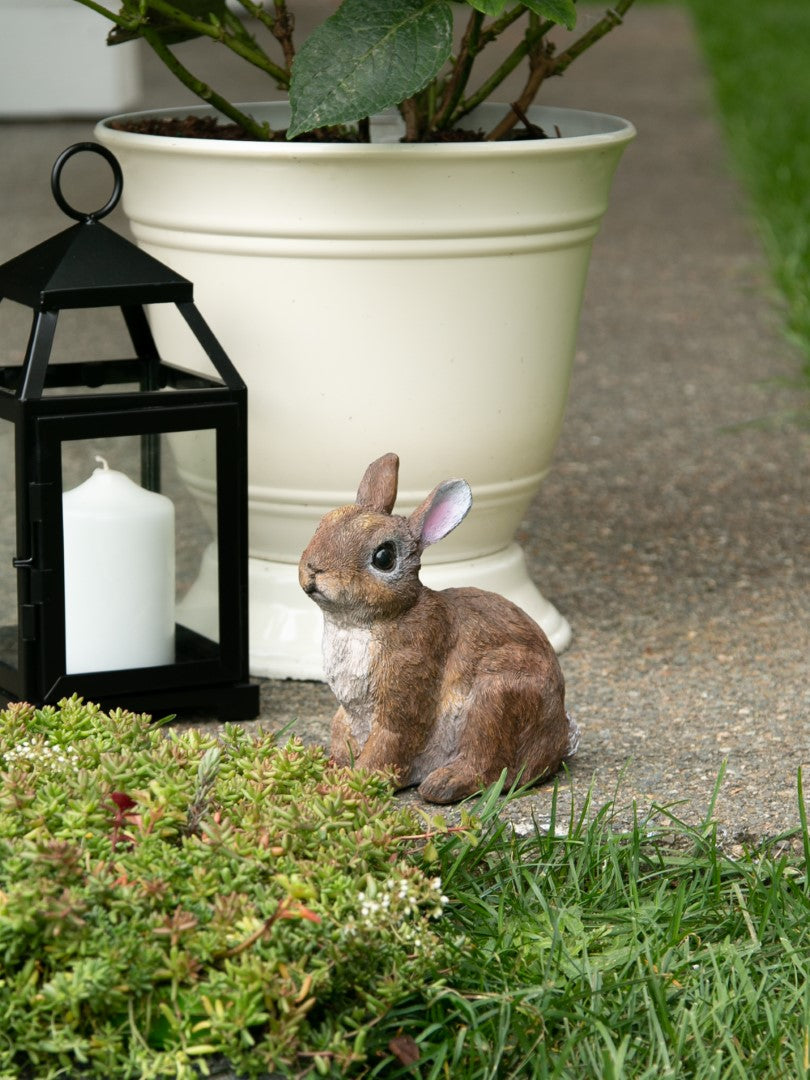 Garden Sitting Bunny Statue 