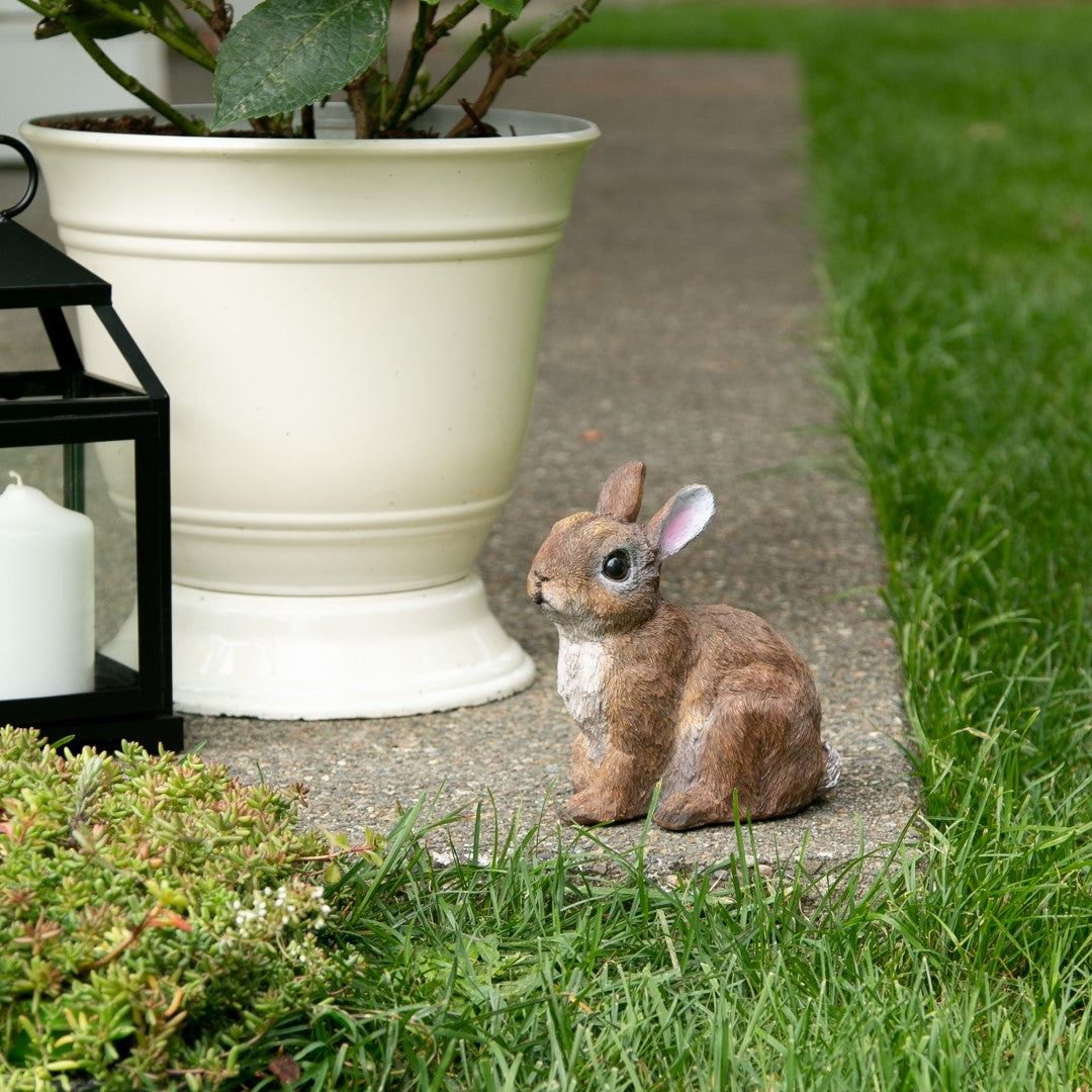 Garden Sitting Bunny Statue 