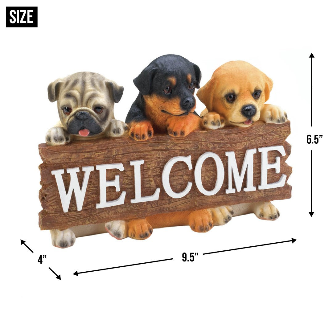 Puppy Welcome Sign 