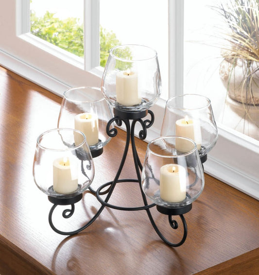 Enlightened Candle Centerpiece 