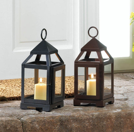 Copper Mini Contemporary Lantern 