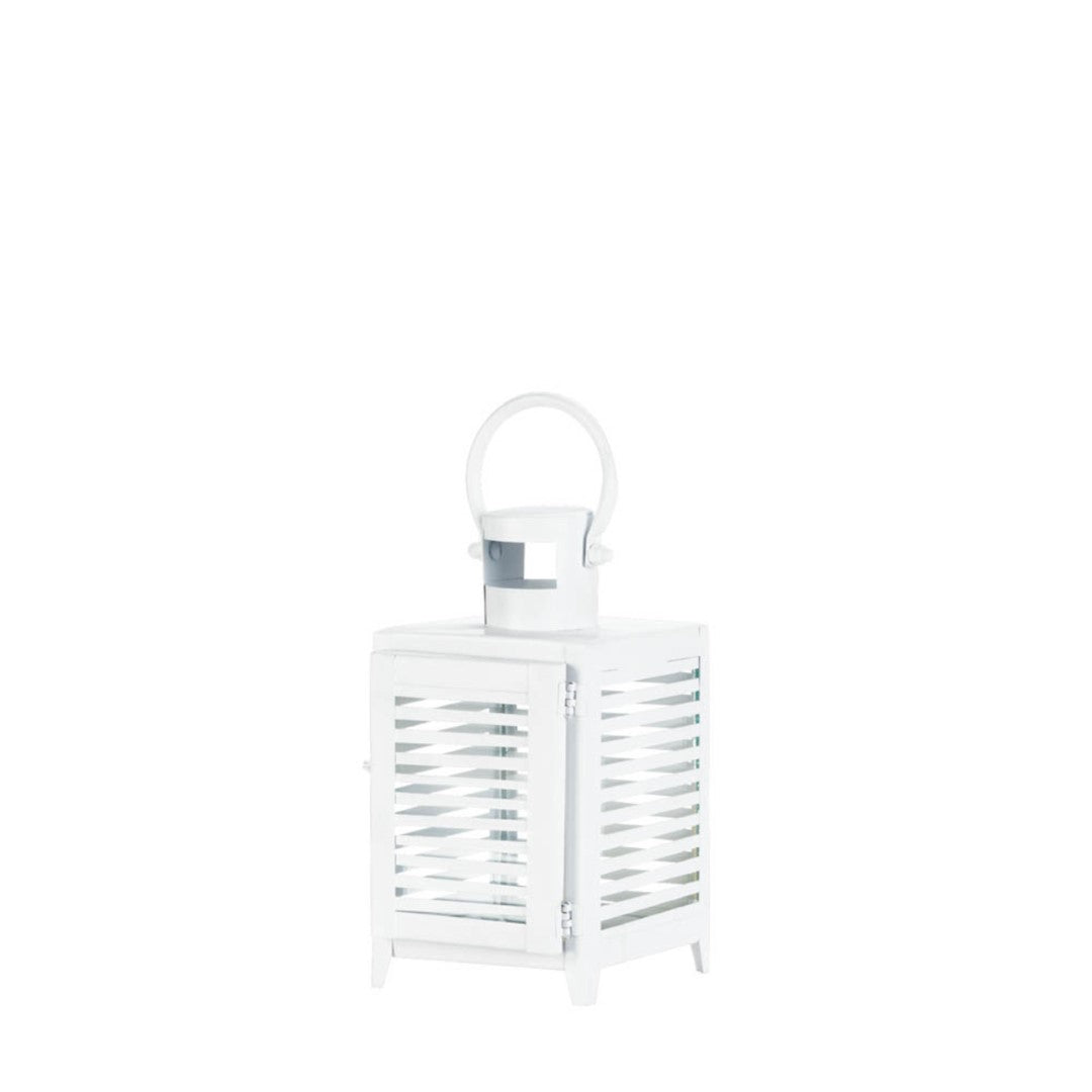 Small White Horizon Lantern 